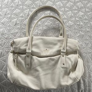 Kate Spade white handbag